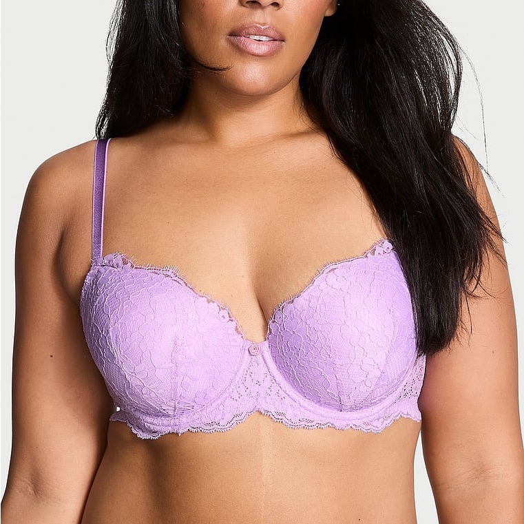 Victoria Secret Lace Bra In Lavender